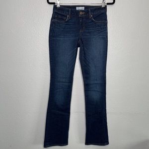 Ann Taylor LOFT curvy boot jeans 25